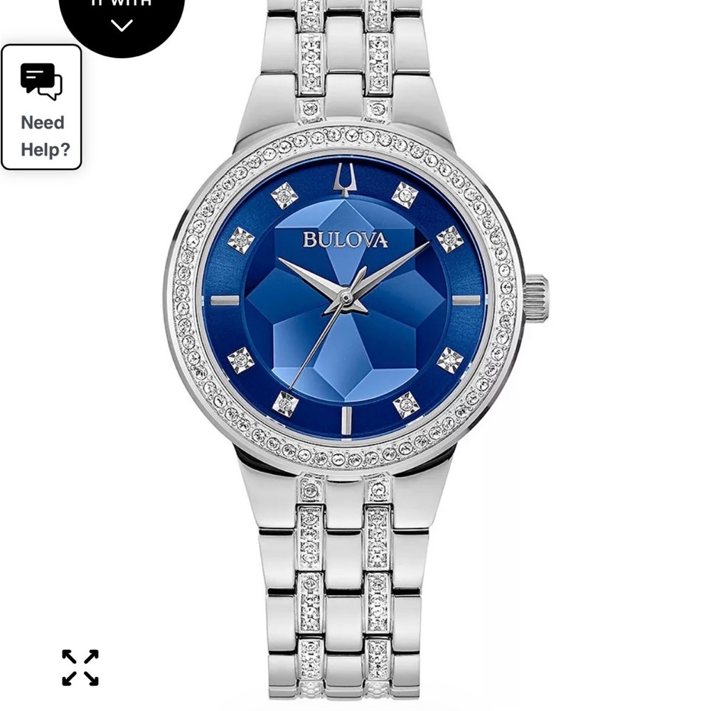 BUlova phantom stainless Watch .New battery 2026 half of market price